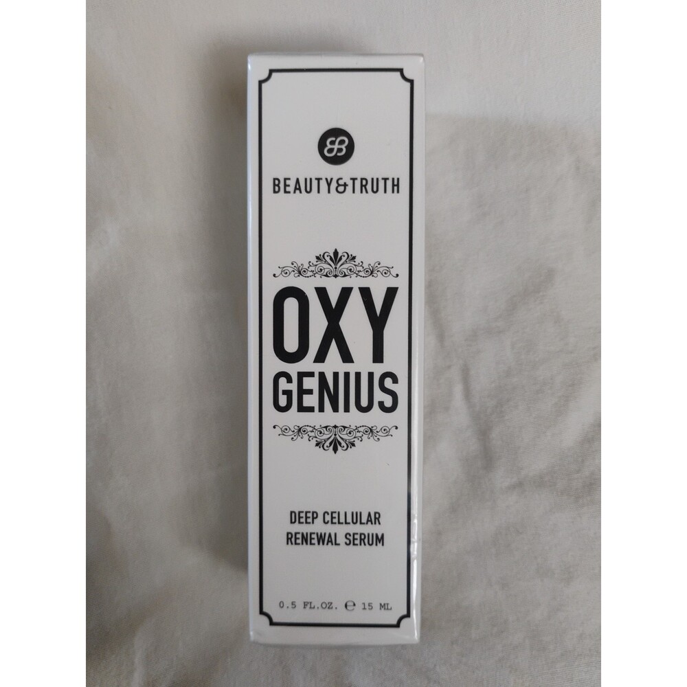 SEALED BEAUTY & TRUTH Oxy Genius Anti Aging Deep Cellular Renewal Serum 0.5 oz